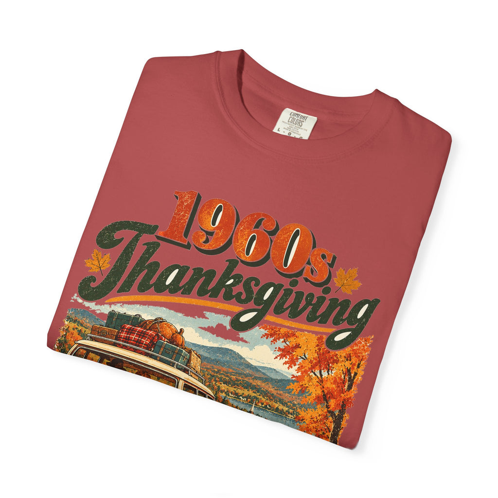 Custom 1960s Thanksgiving Family Road Trip Shirt