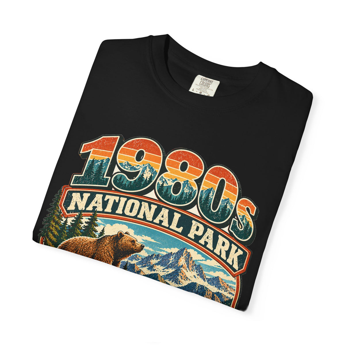 Custom 1980s National Park Family Trip Shirt