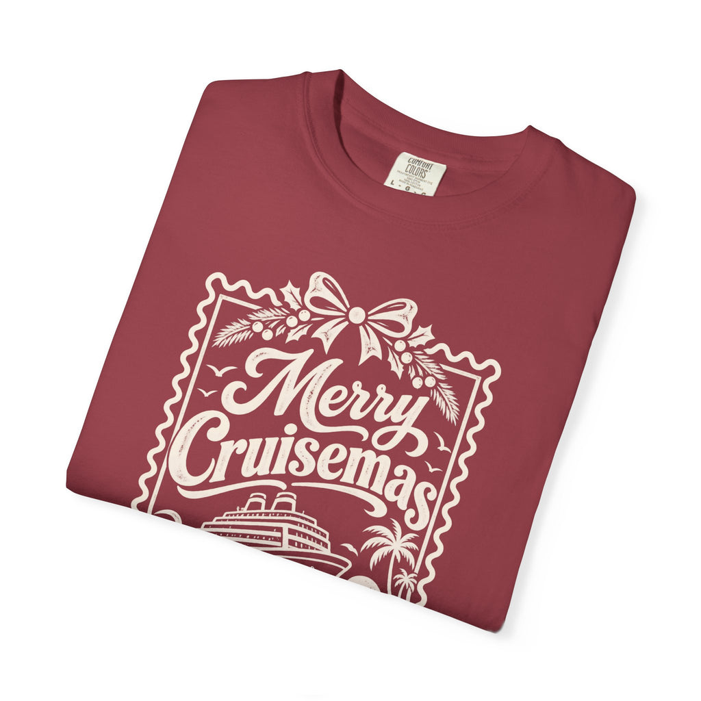 Custom Merry Cruisemas Stamp Christmas Cruise Shirt