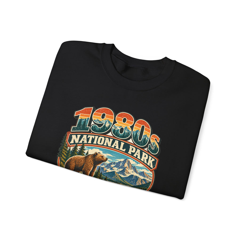 Custom 1980s National Park Family Trip Sweatshirt