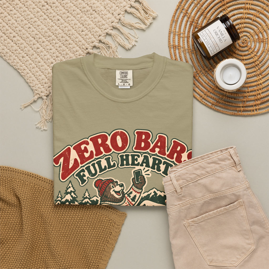 Custom Zero Bars Full Hearts Family Cabin Christmas Shirt