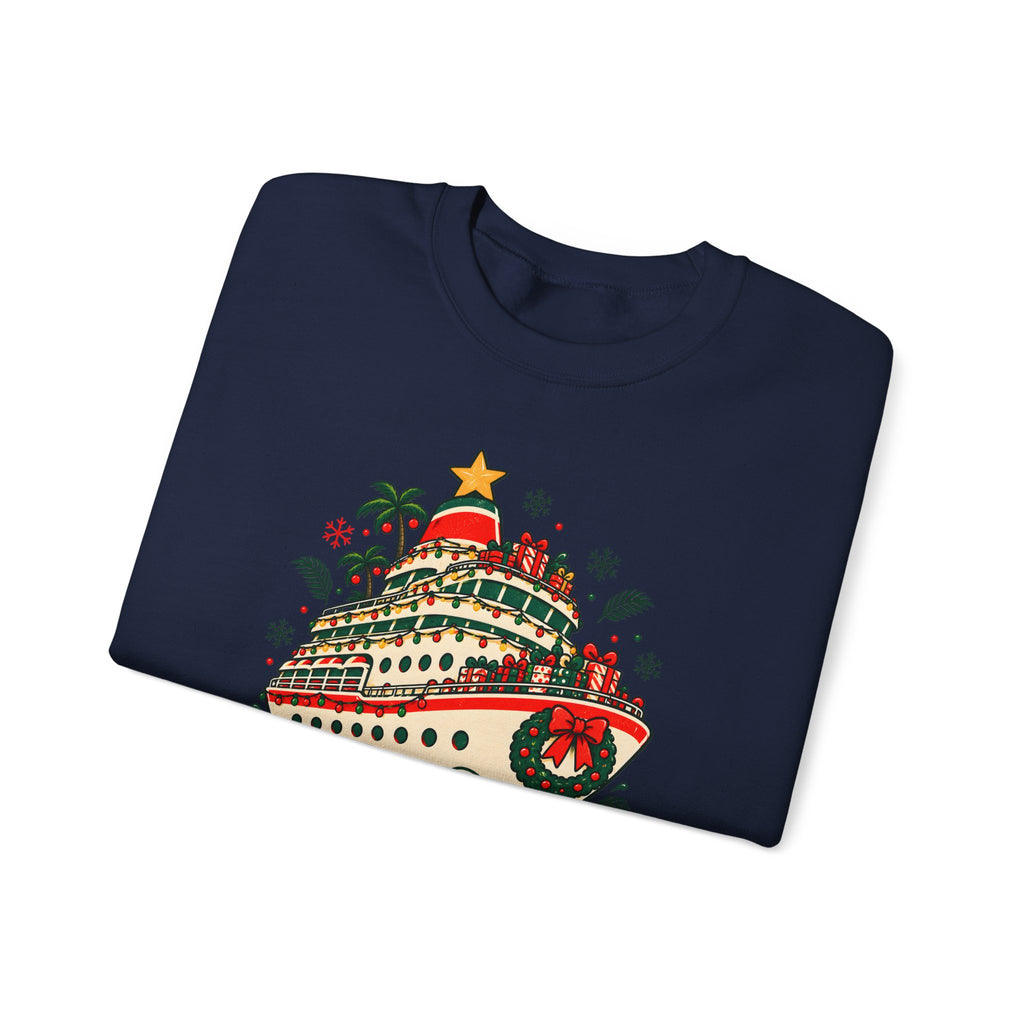 Custom Christmas Cruise Ship Sweatshirt