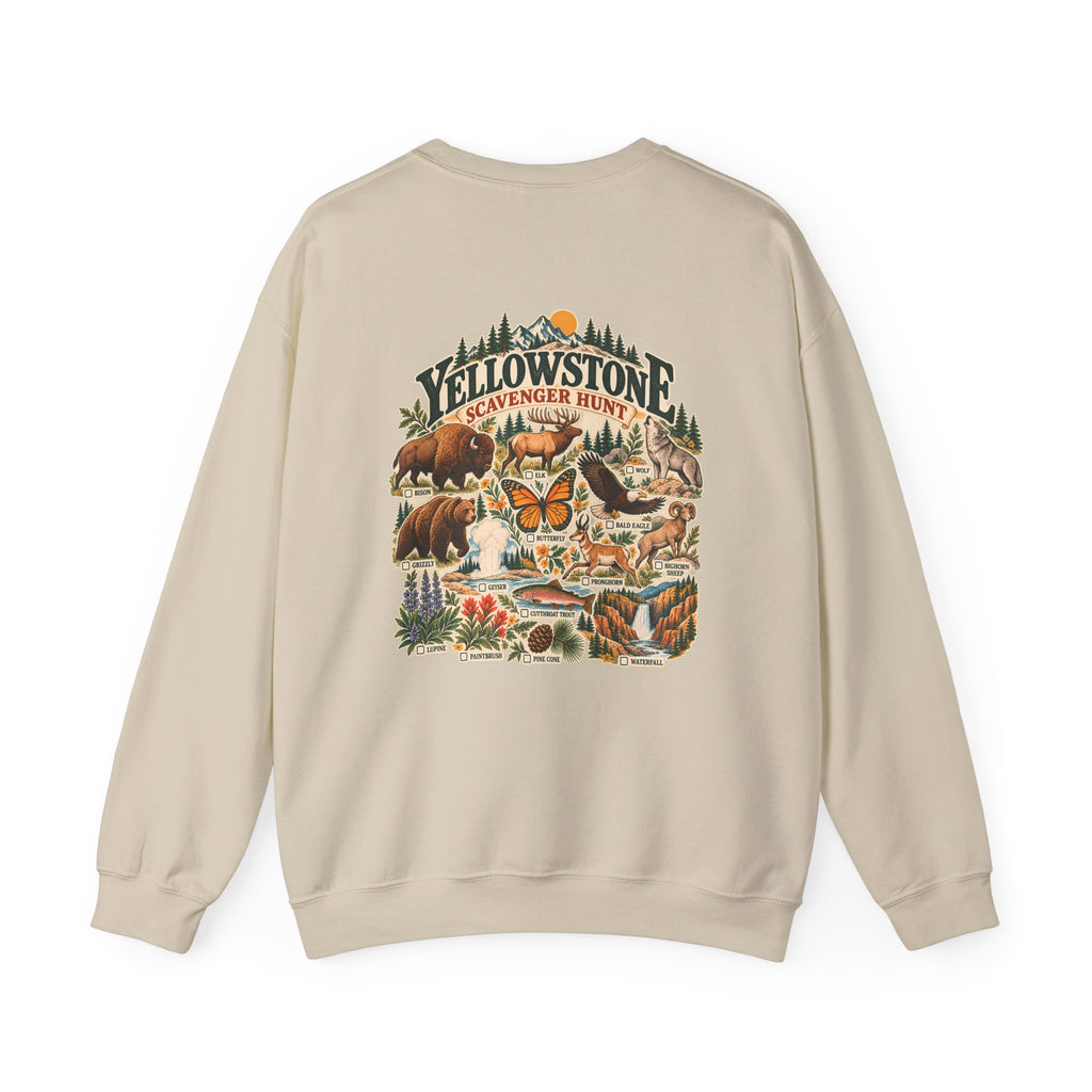 Custom Yellowstone Scavenger Hunt Sweatshirt