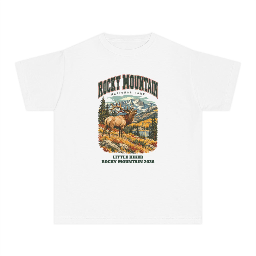 Custom Kids Rocky Mountain National Park Elk Shirt