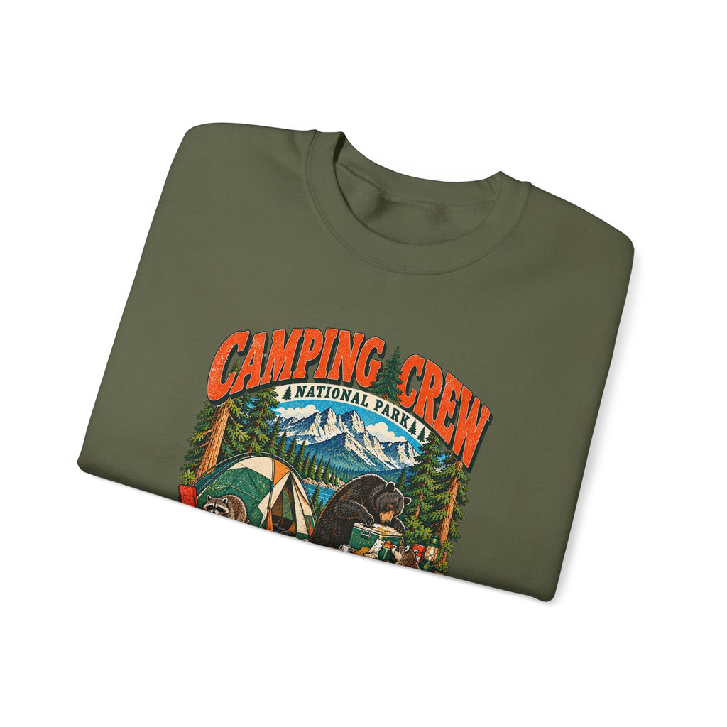 Custom Camping Crew Family Camping Sweatshirt