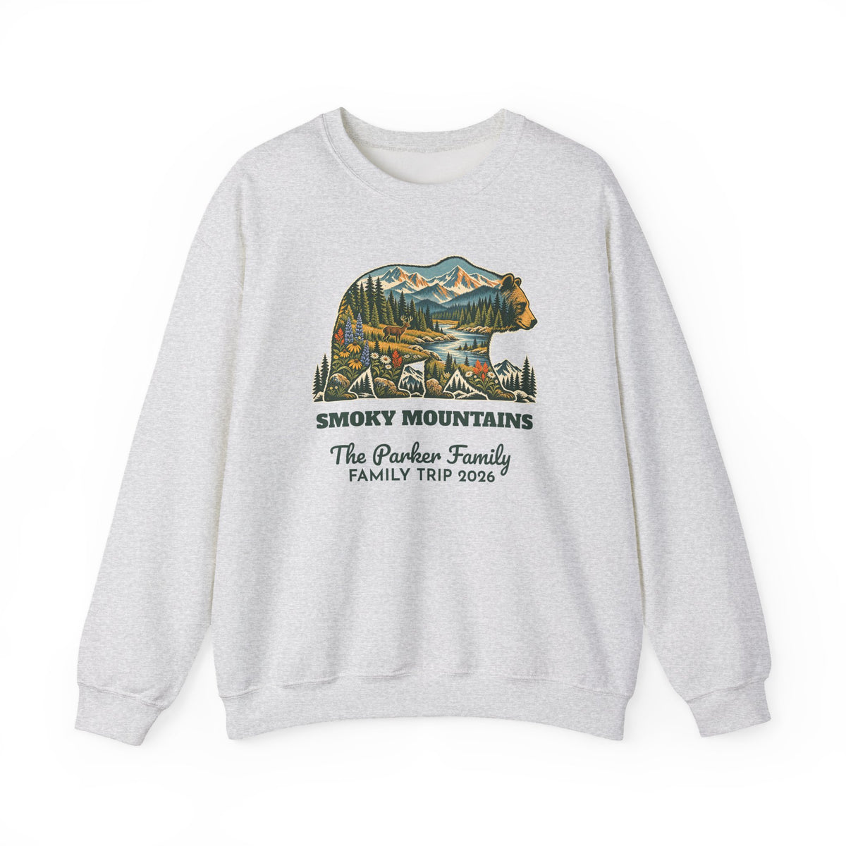Custom National Park Bear Sweatshirt
