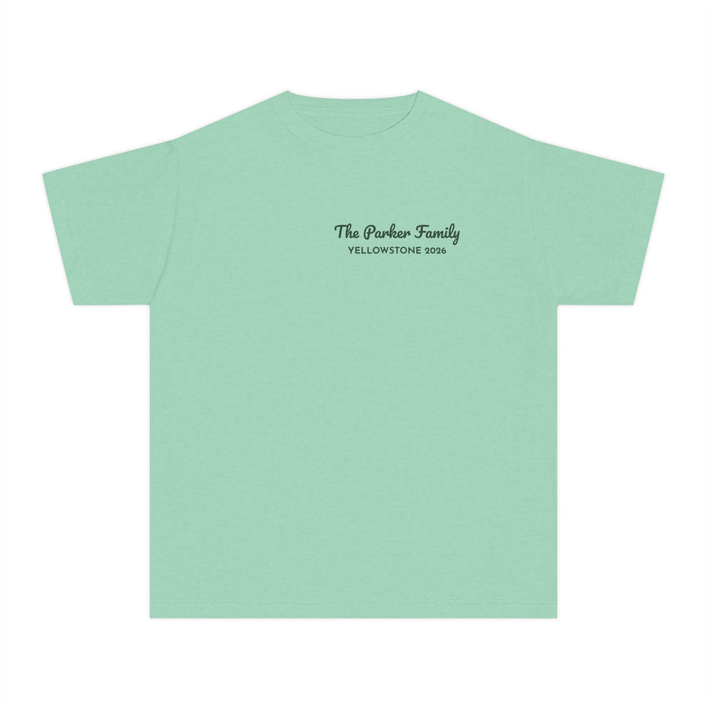 Custom Kids Yellowstone Scavenger Hunt Tee
