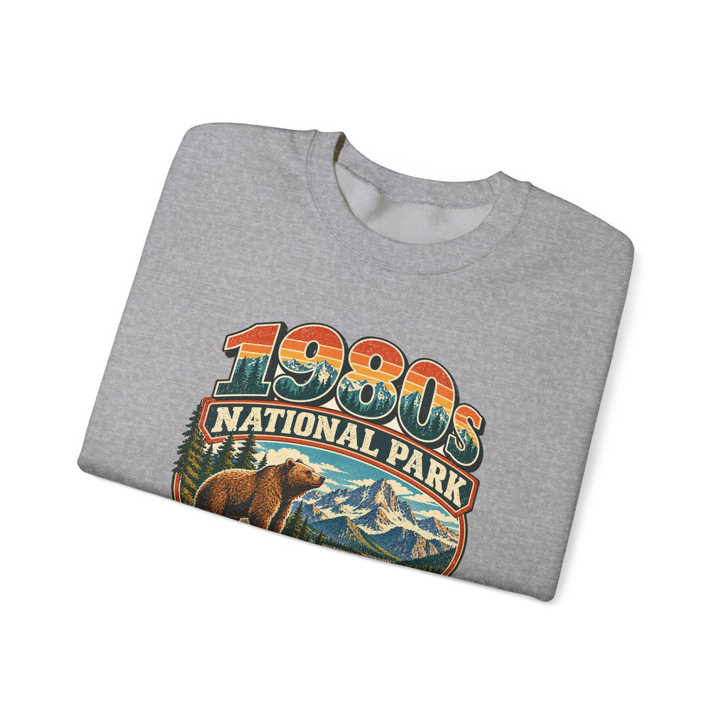 Custom 1980s National Park Family Trip Sweatshirt
