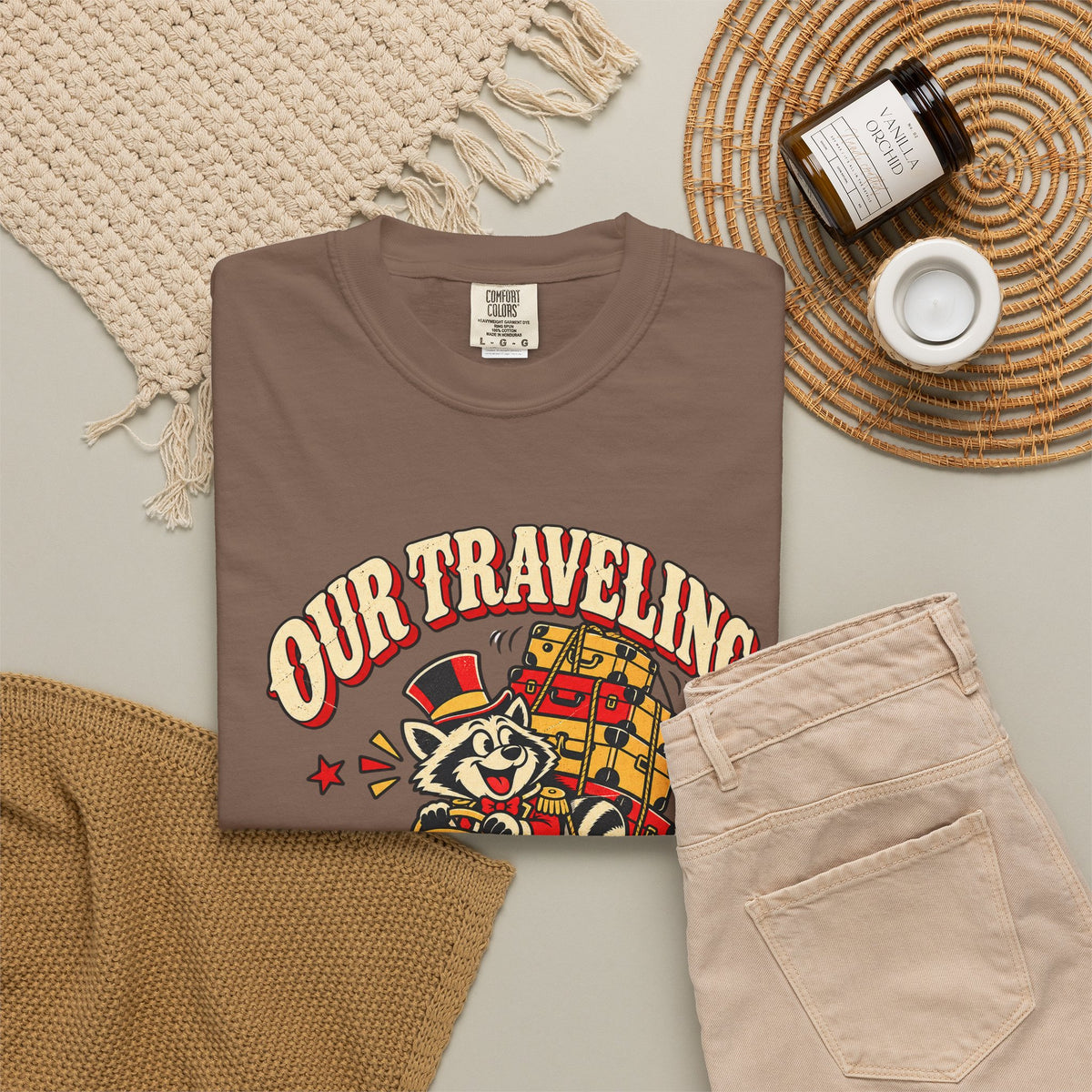Custom Our Traveling Circus Family Trip Shirt