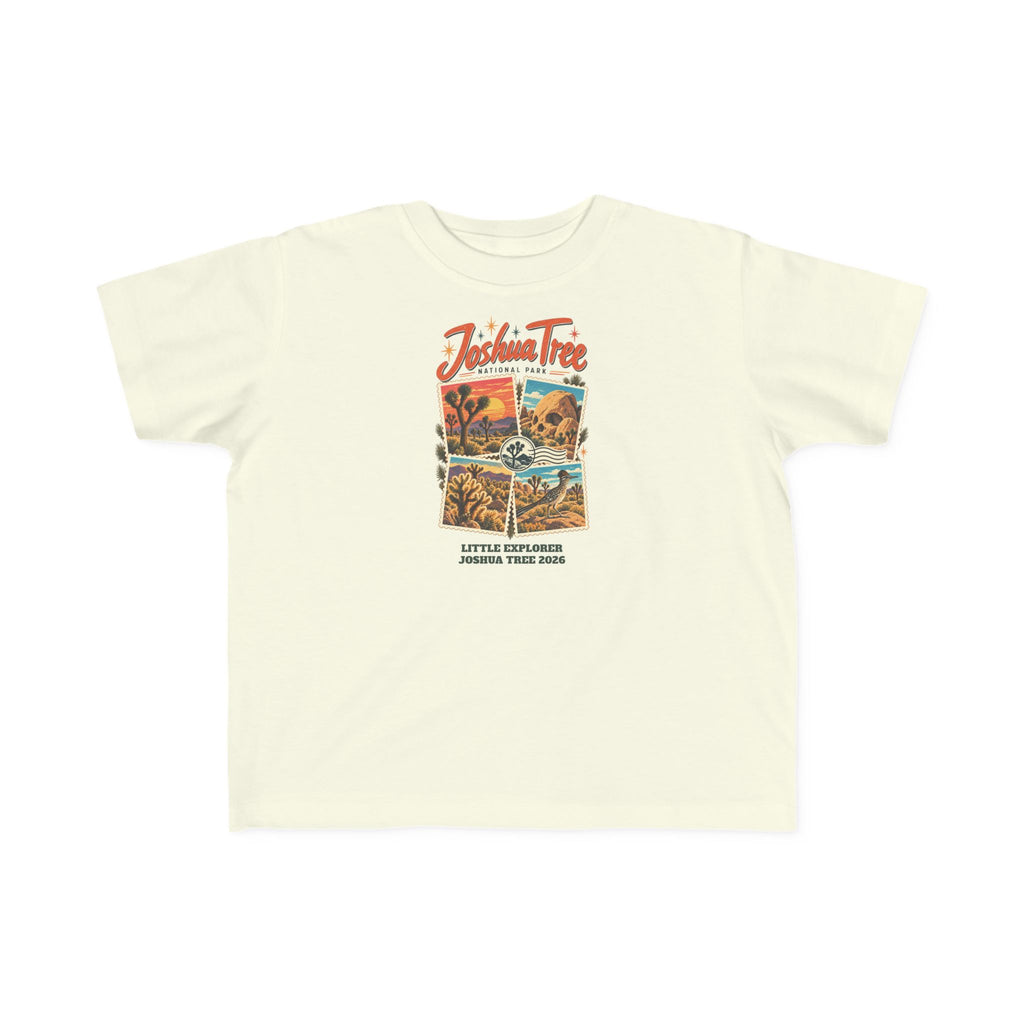 Custom Toddler Joshua Tree National Park Stamp Collage Shirt