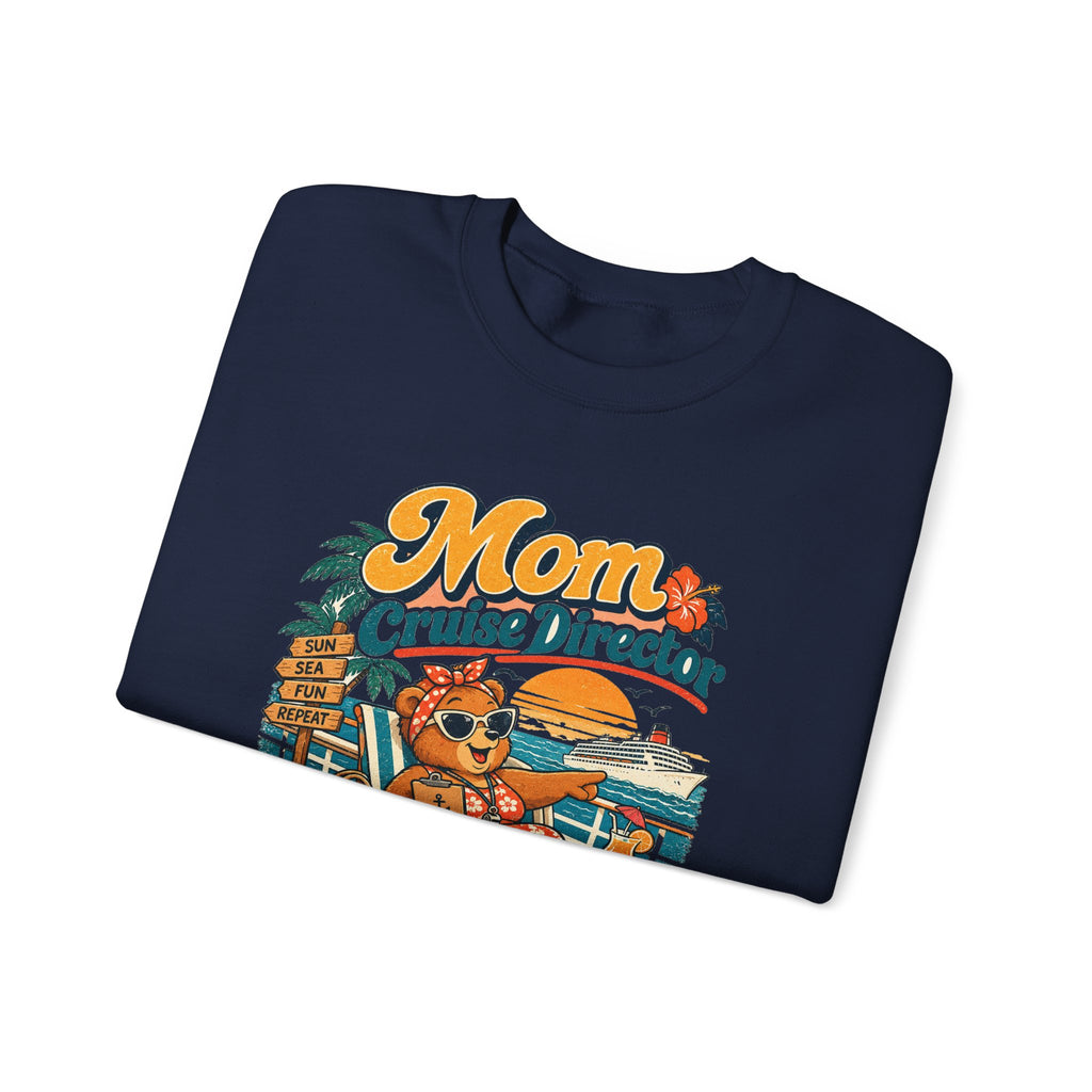 Custom Mom Cruise Director Family Cruise Sweatshirt