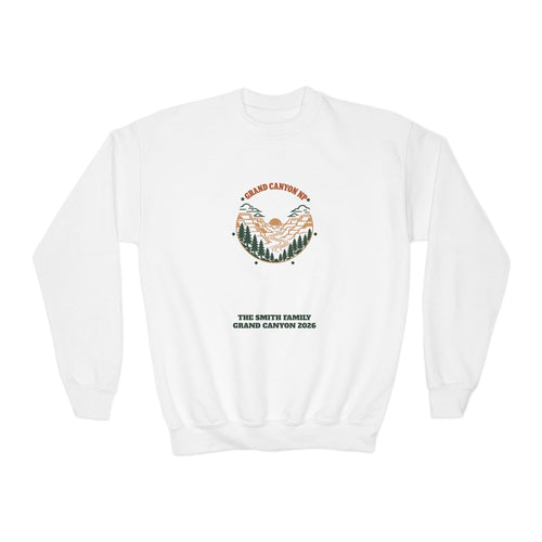 Custom Kids Grand Canyon Road Trip Sweatshirt