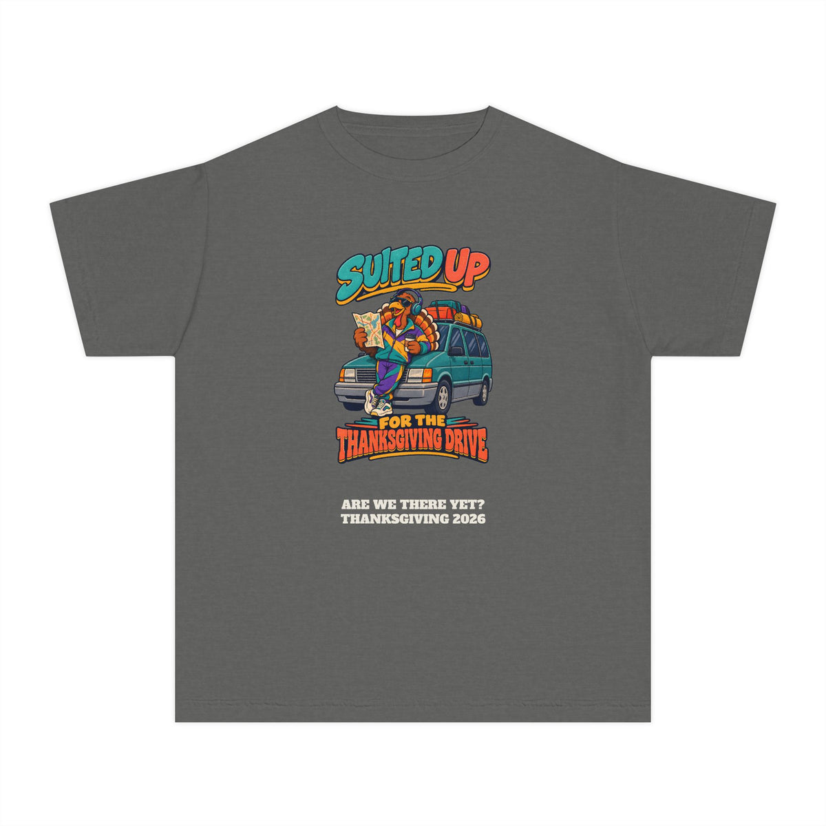 Custom Kids Suited Up For The Thanksgiving Drive Shirt