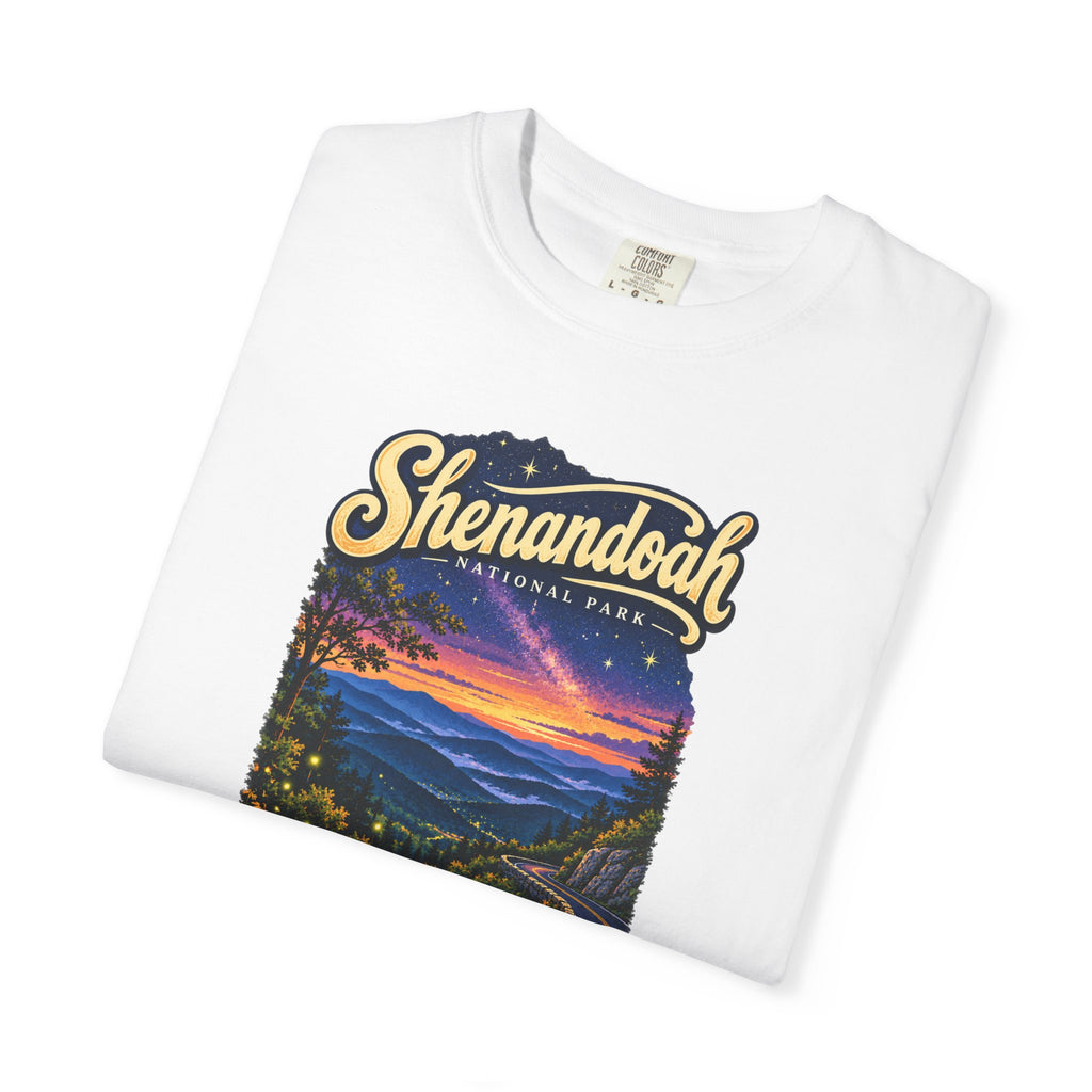 Custom Shenandoah National Park Skyline Drive Night Sky Shirt