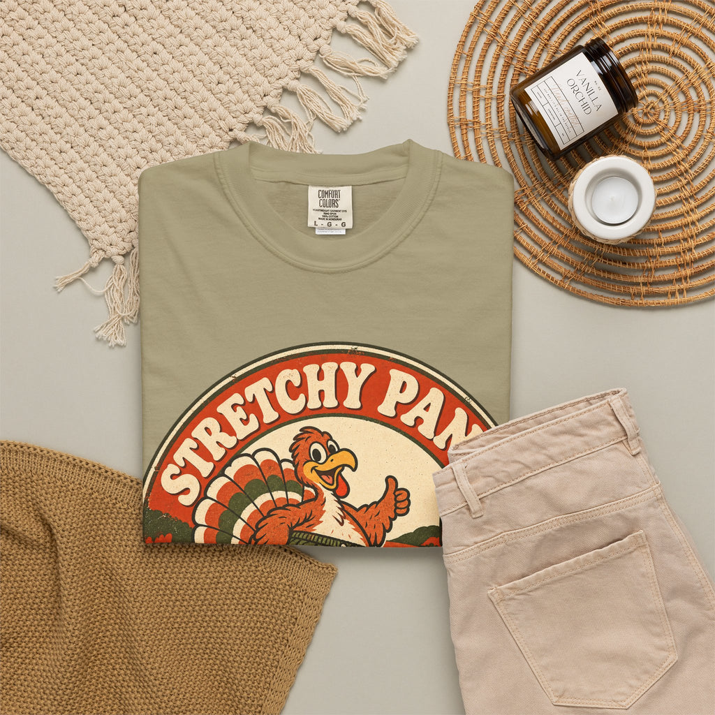 Custom Stretchy Pants Family Thanksgiving Shirt