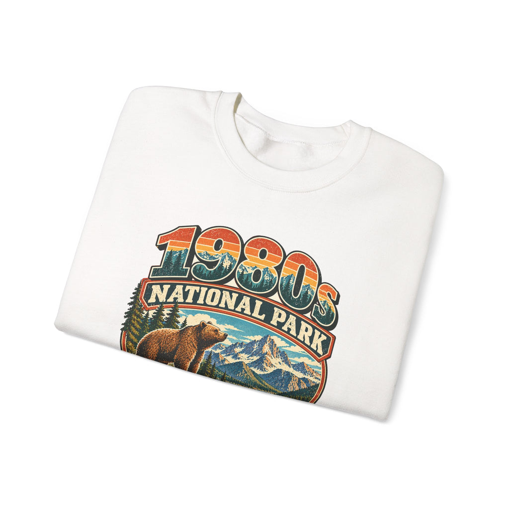 Custom 1980s National Park Family Trip Sweatshirt
