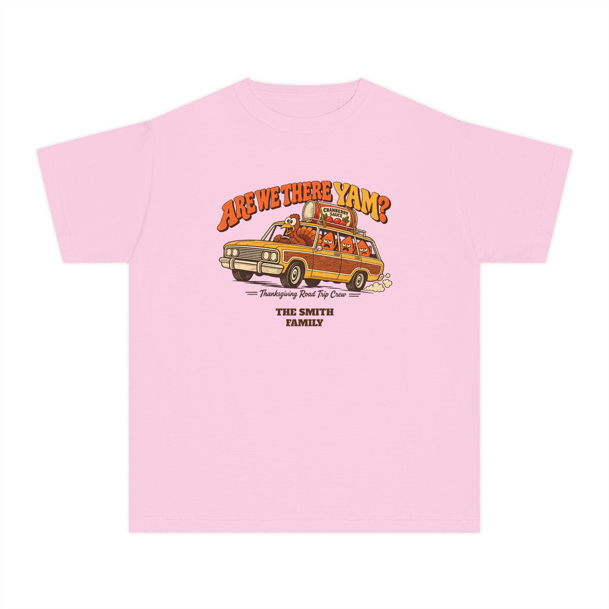 Custom Kids Are We There Yam Thanksgiving Shirt