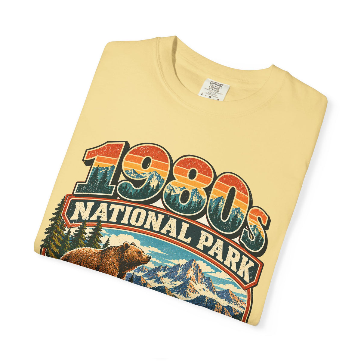Custom 1980s National Park Family Trip Shirt