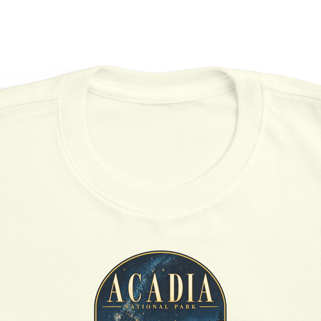 Custom Toddler Acadia National Park Lighthouse Night Sky Shirt