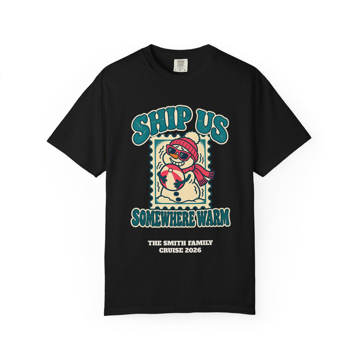 Custom Ship Us Somewhere Warm Cruise Shirt