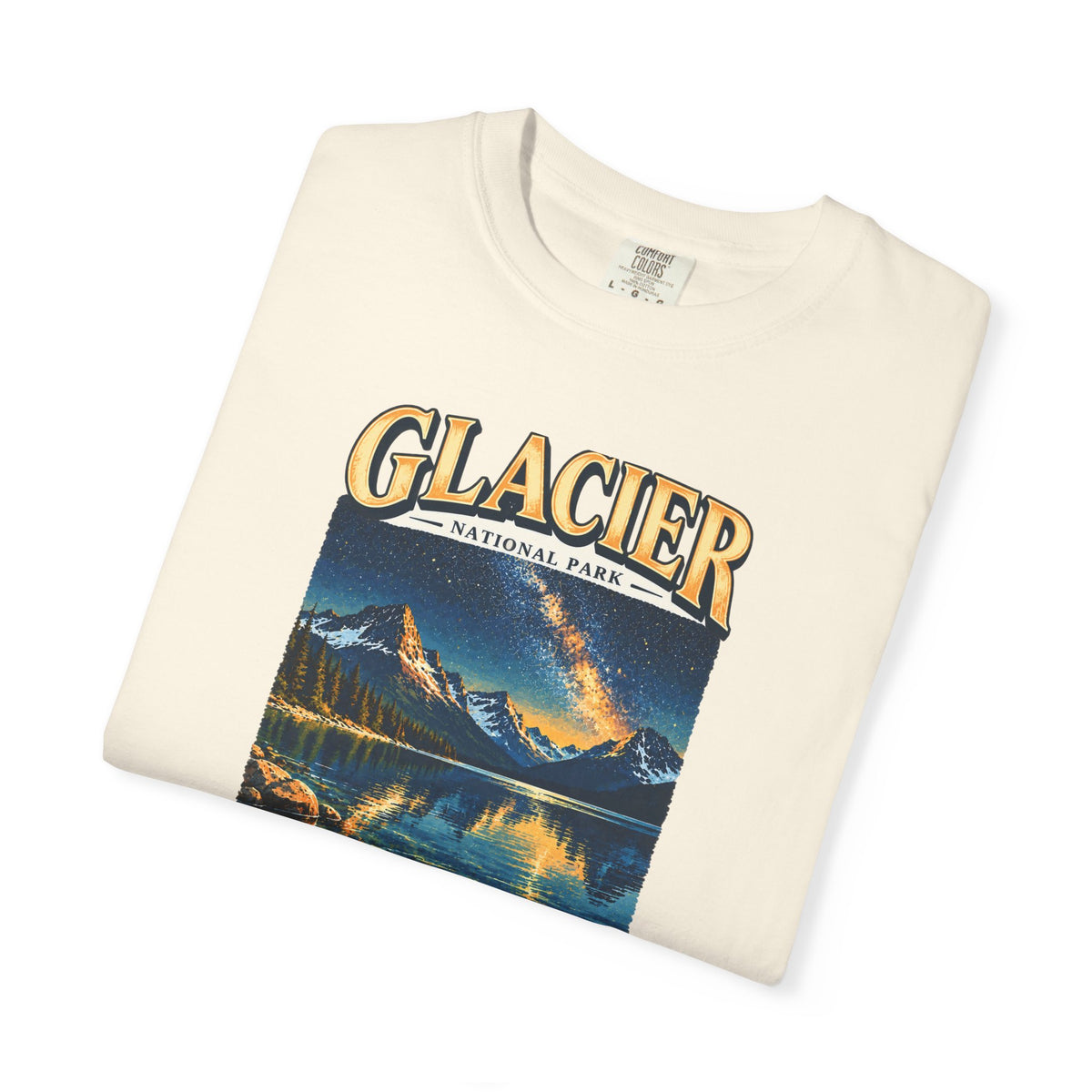 Custom Glacier National Park Night Sky Shirt