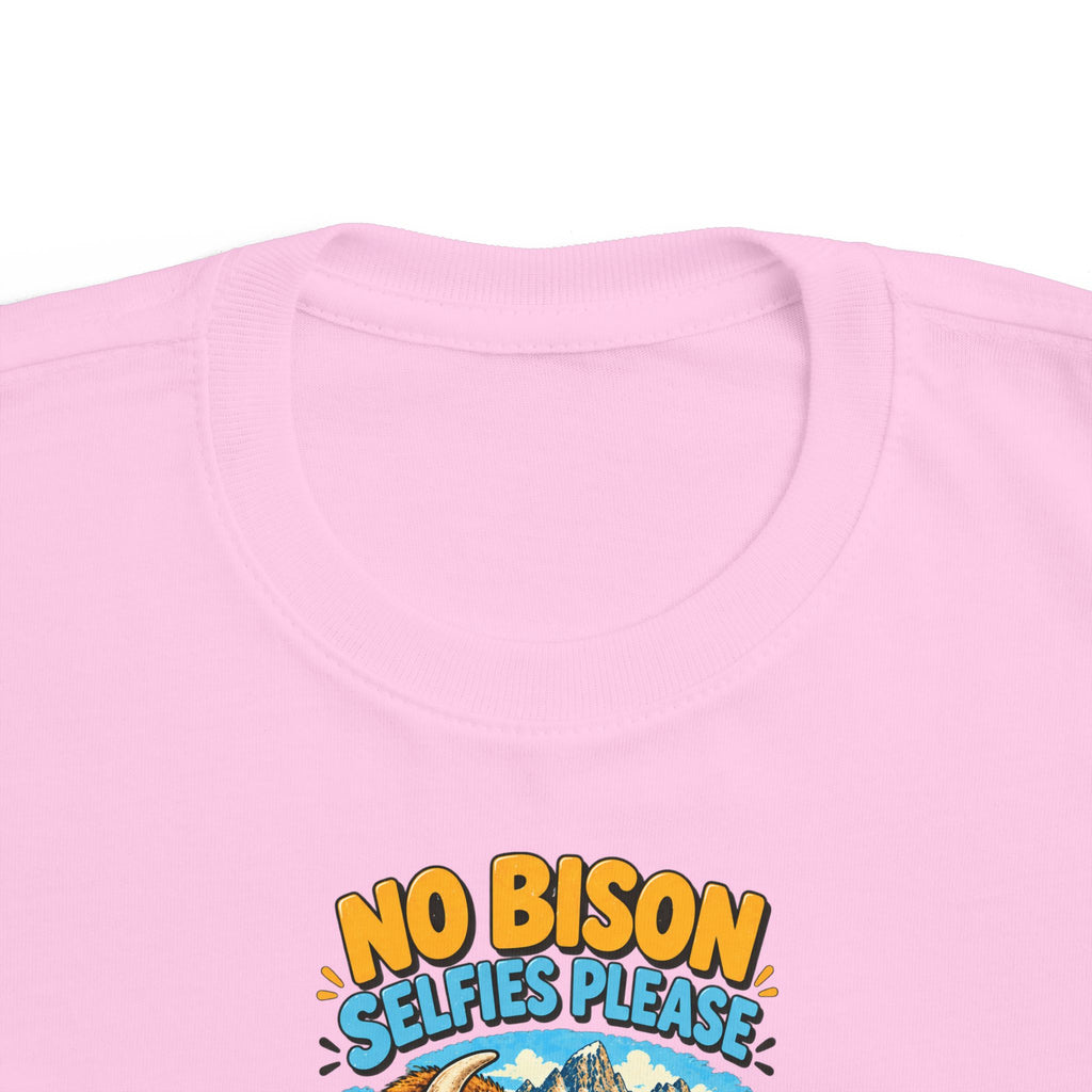 Custom Toddler Grand Teton National Park Funny Bison Shirt