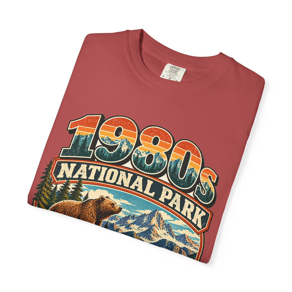 Custom 1980s National Park Family Trip Shirt