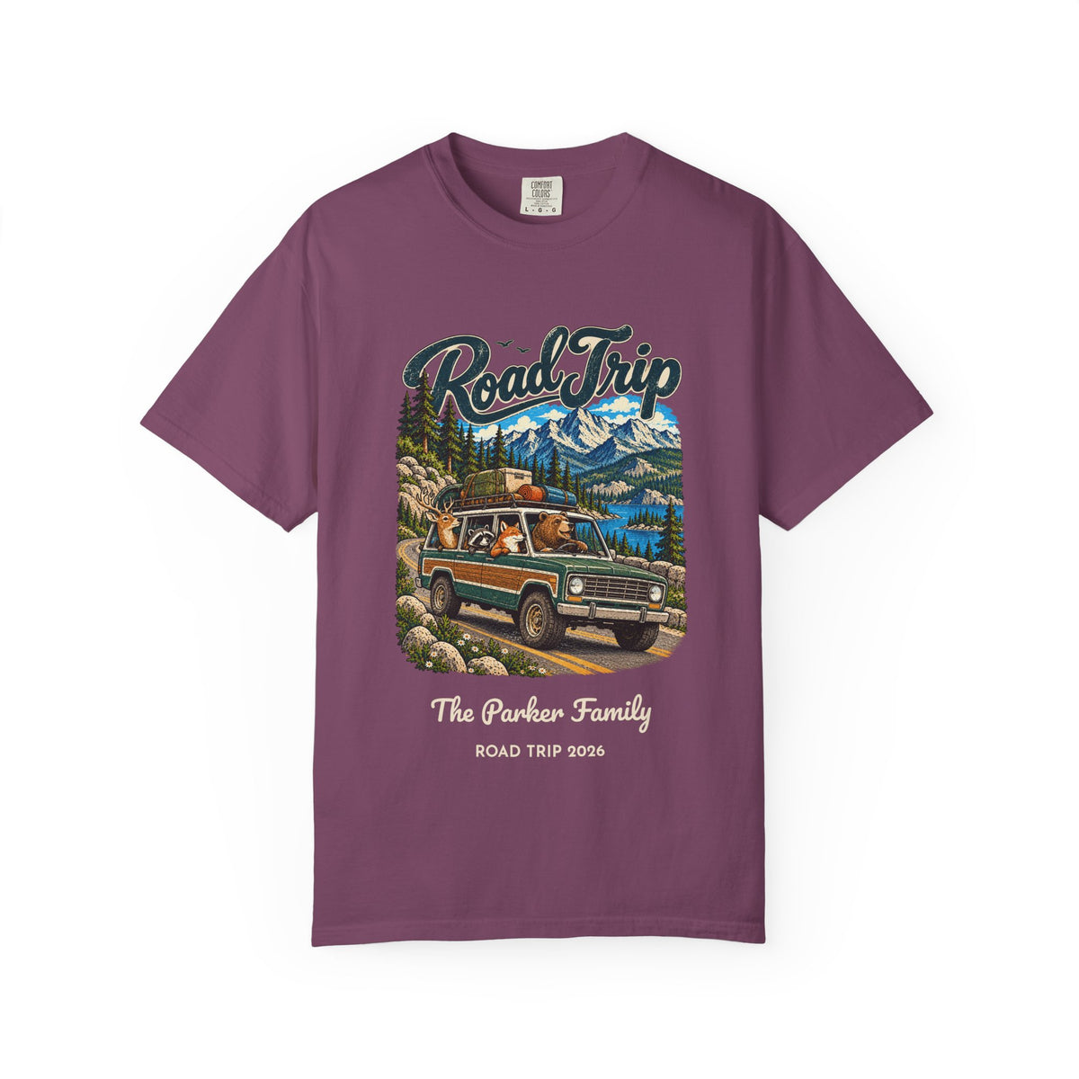 Custom Family Road Trip Tee