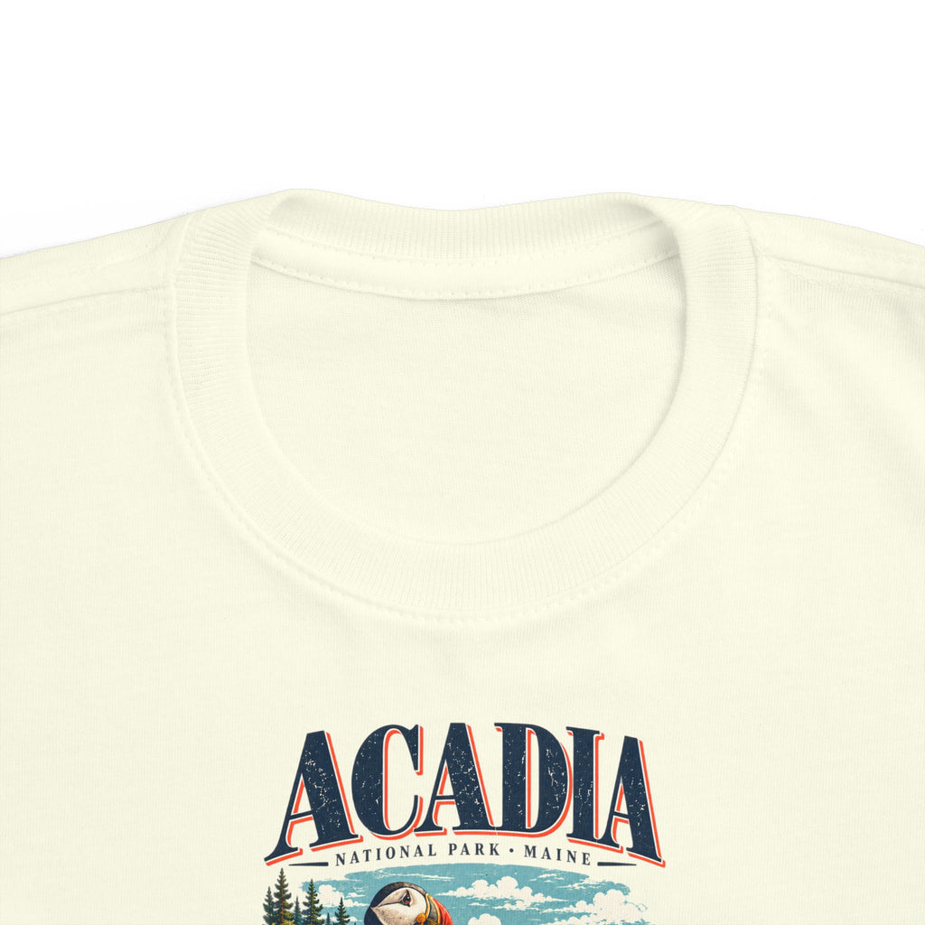 Custom Toddler Acadia National Park Puffin Shirt
