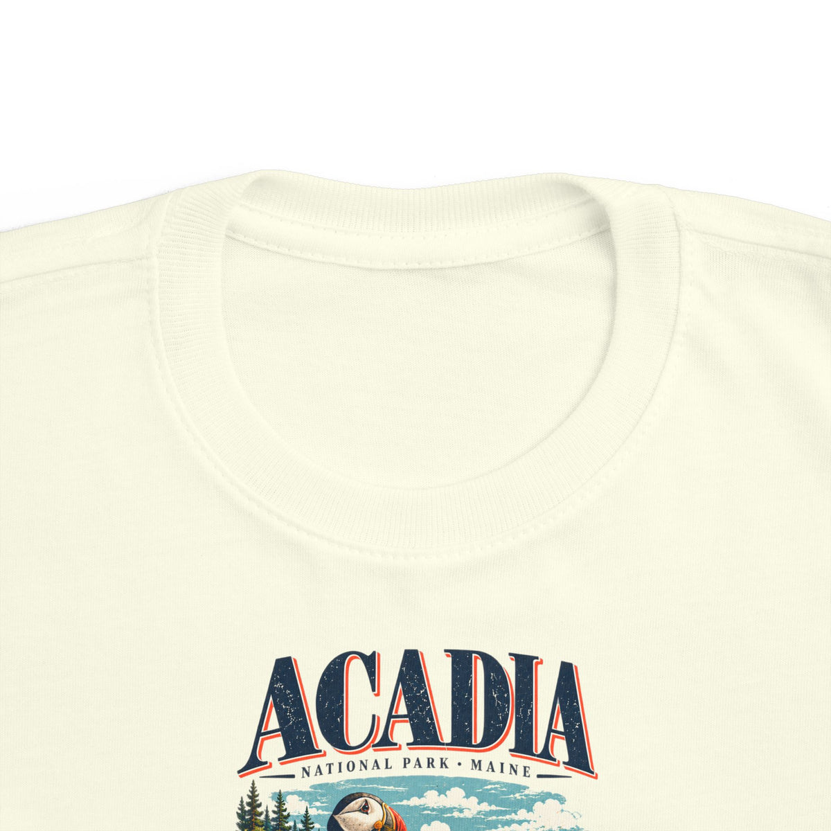 Custom Toddler Acadia National Park Puffin Shirt