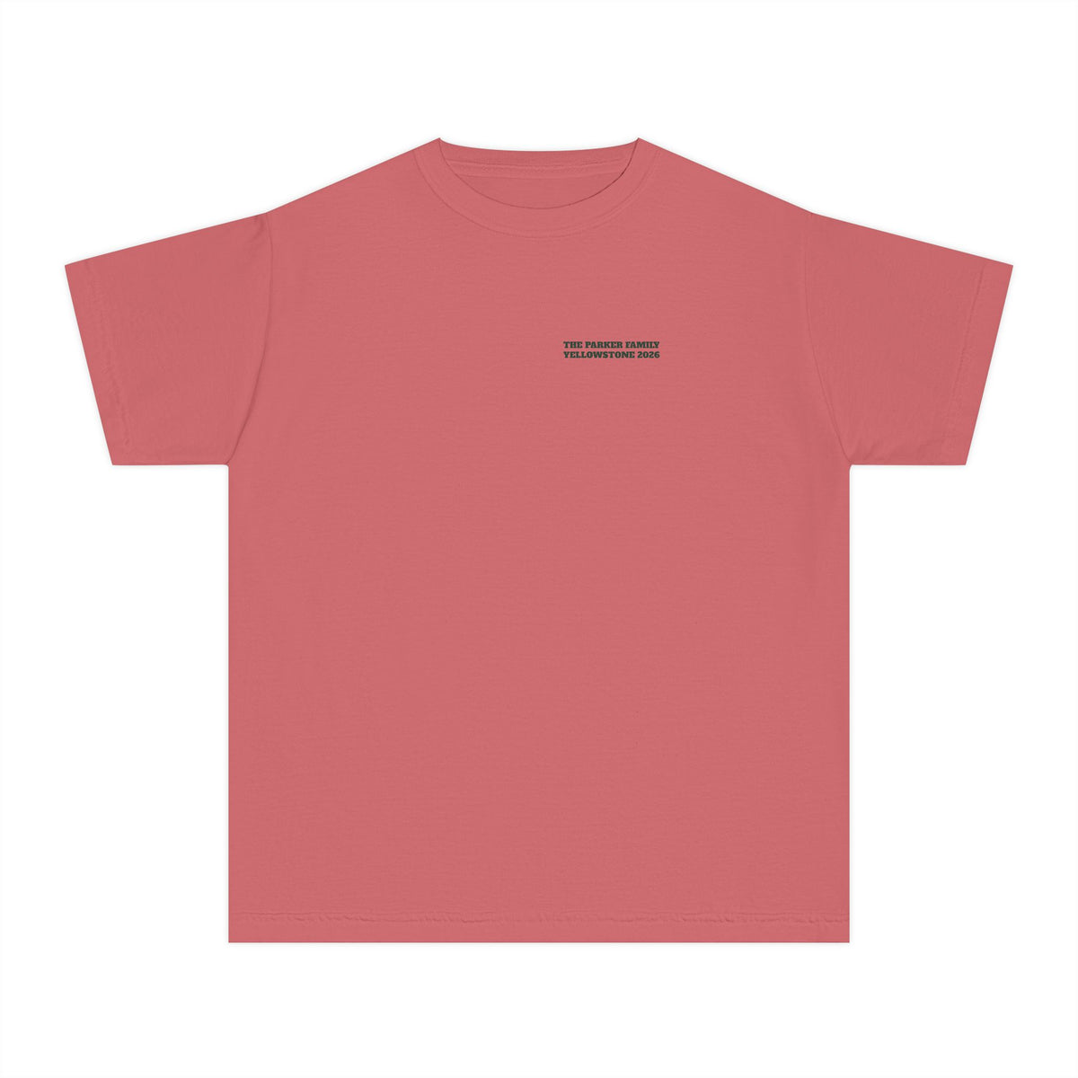 Custom Kids Yellowstone Scavenger Hunt Tee