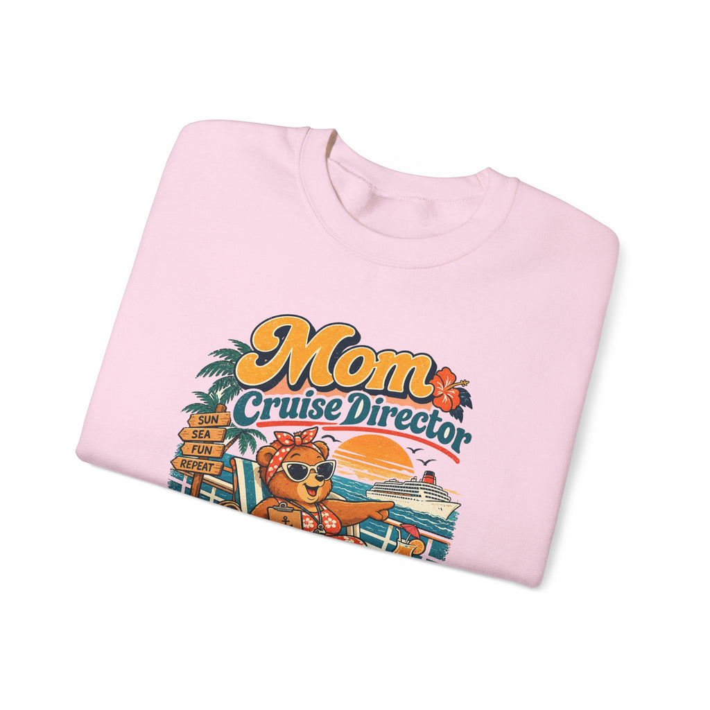 Custom Mom Cruise Director Family Cruise Sweatshirt