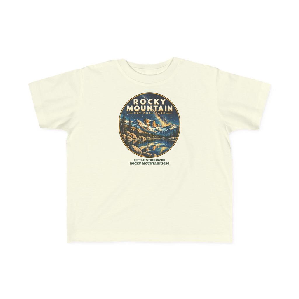 Custom Toddler Rocky Mountain National Park Night Sky Shirt
