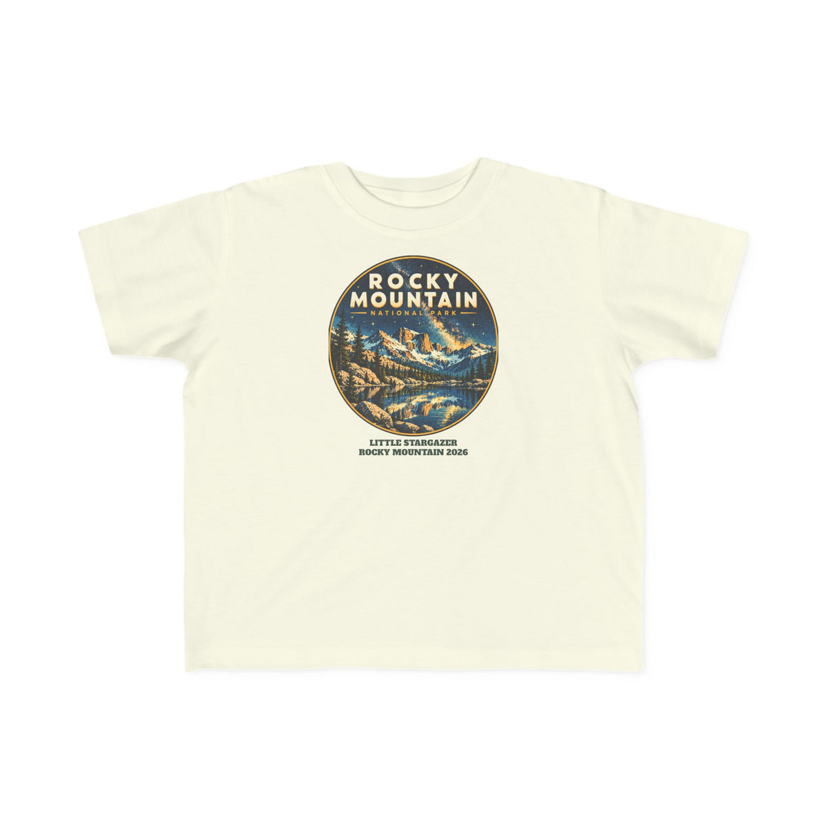 Custom Toddler Rocky Mountain National Park Night Sky Shirt