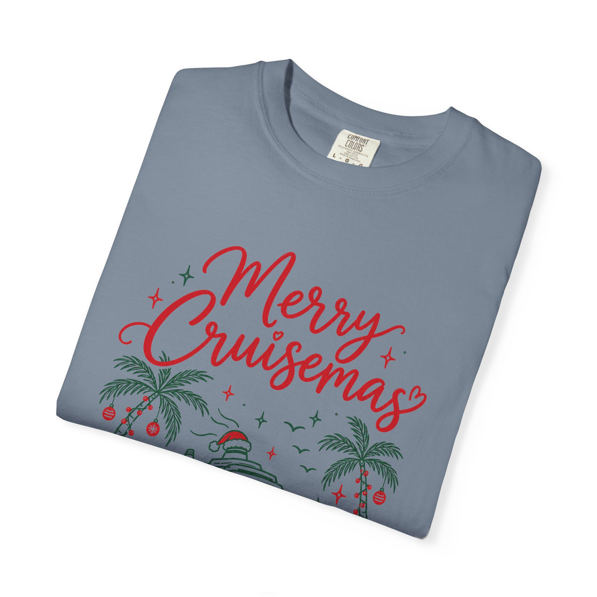 Custom Merry Cruisemas Palm Tree Christmas Cruise Shirt