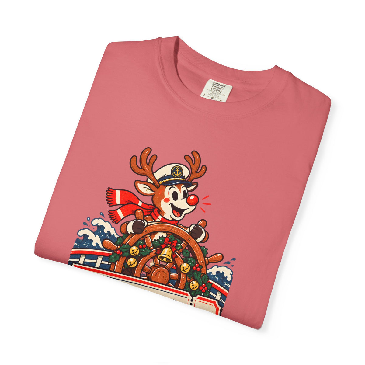 Custom Reindeer Captain Christmas Cruise Shirt