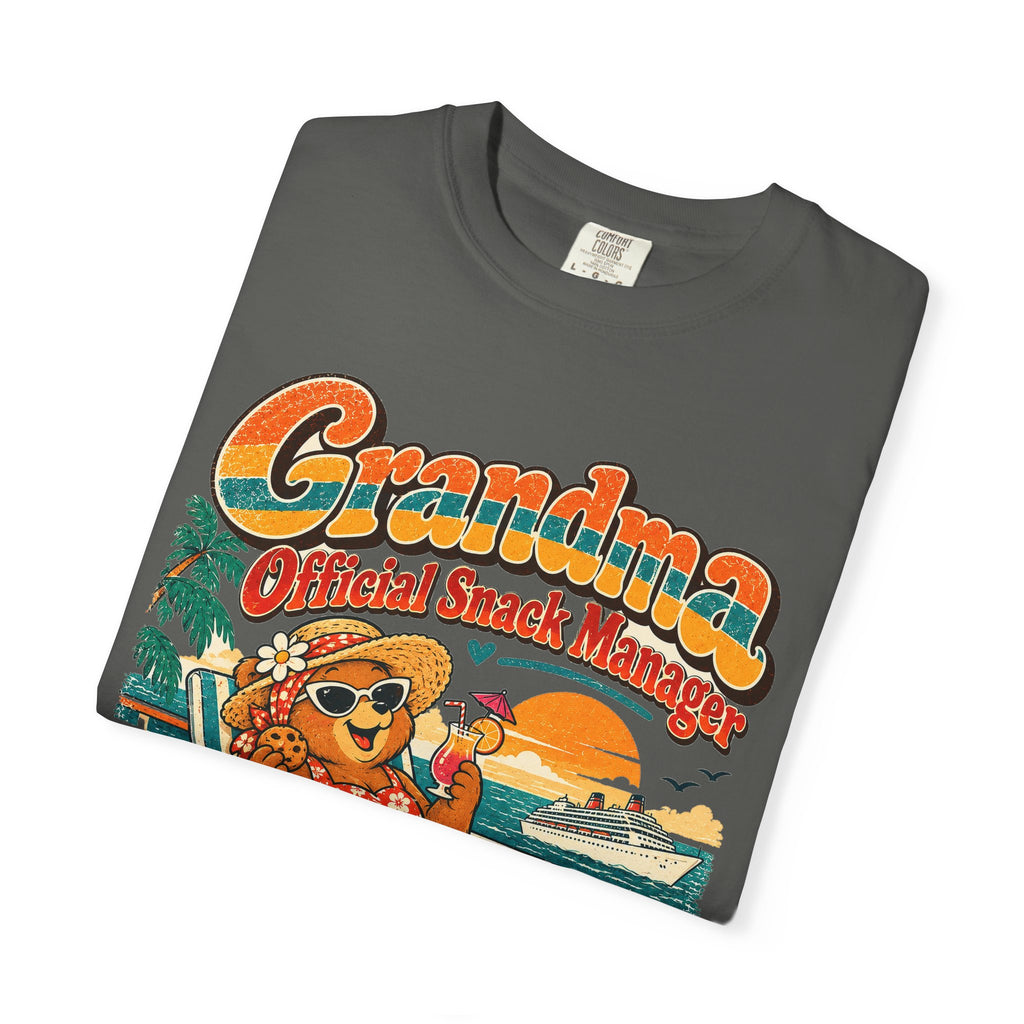 Custom Grandma Snack Manager Cruise Shirt
