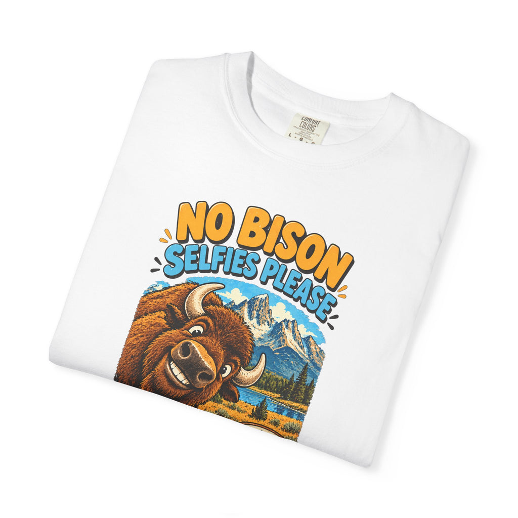 Custom Grand Teton National Park Funny Bison Shirt