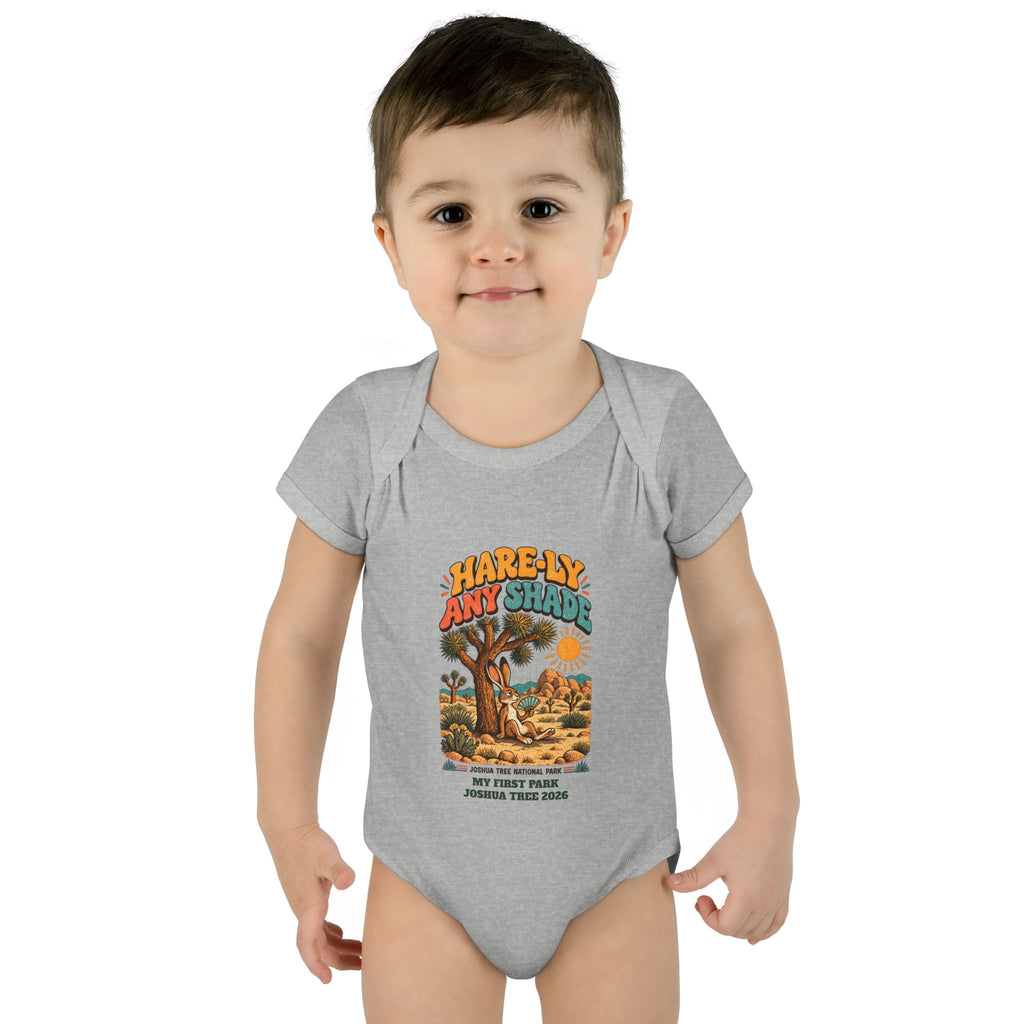 Custom Baby Joshua Tree National Park Hare-ly Any Shade Onesie