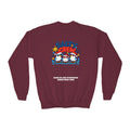 Custom Kids Salty Crew Beach Christmas Sweatshirt
