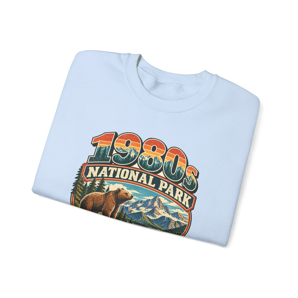 Custom 1980s National Park Family Trip Sweatshirt
