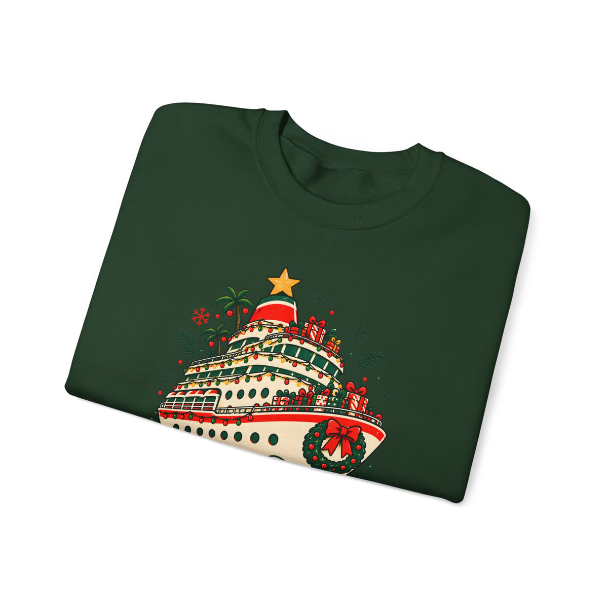 Custom Christmas Cruise Ship Sweatshirt