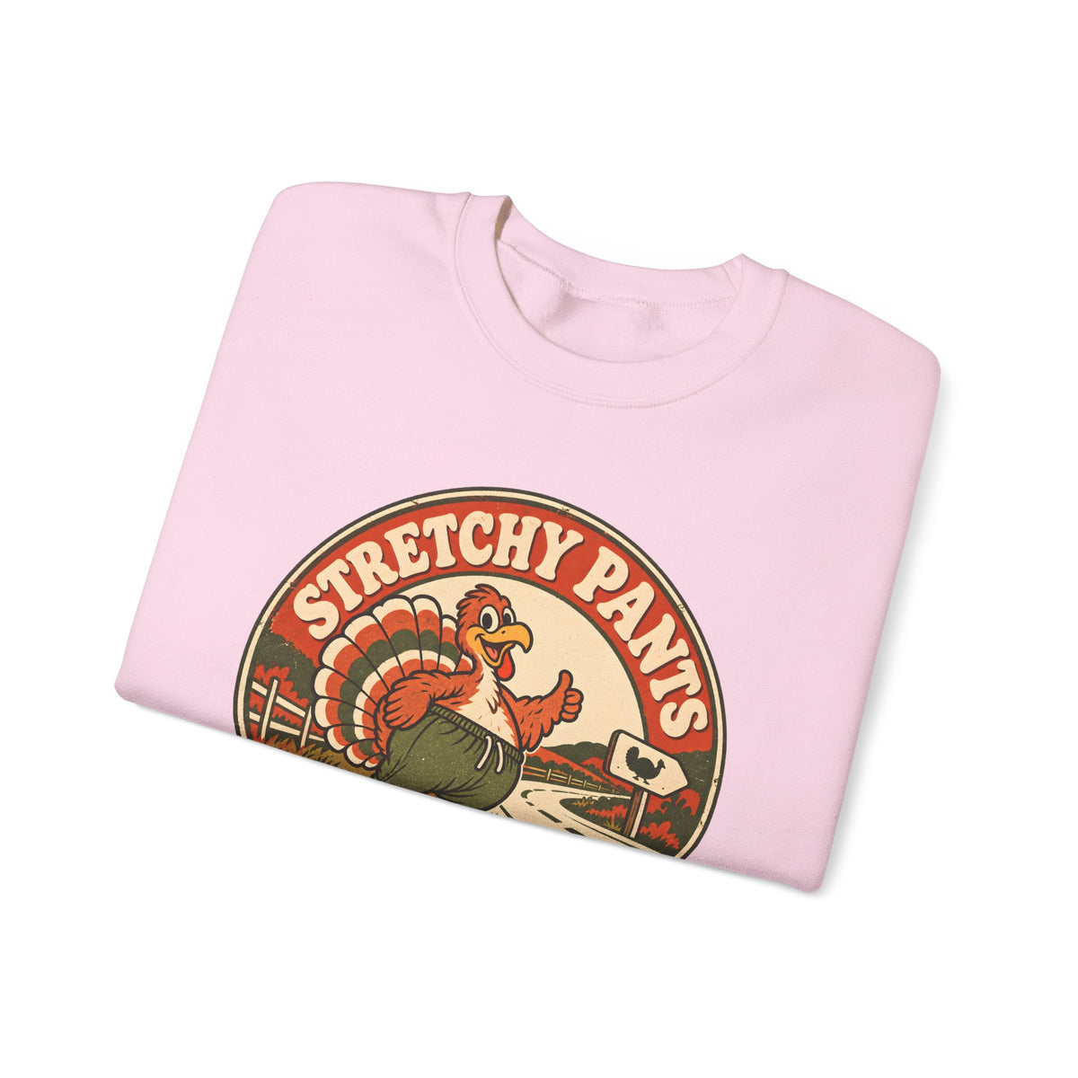 Custom Stretchy Pants Family Thanksgiving Sweatshirt