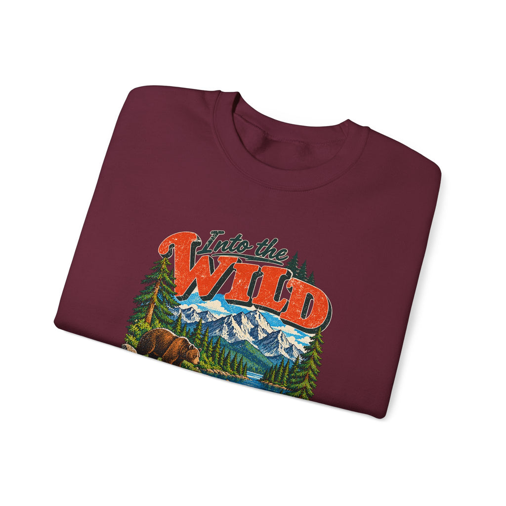Custom Into the Wild Family Hiking Sweatshirt