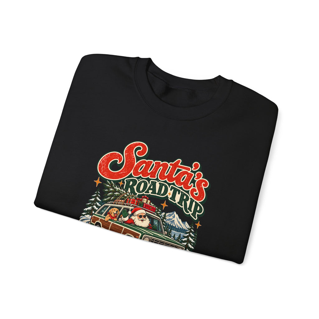 Custom Santa's Road Trip Christmas Sweatshirt