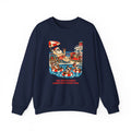 Custom Santa Pool Day Christmas Cruise Sweatshirt