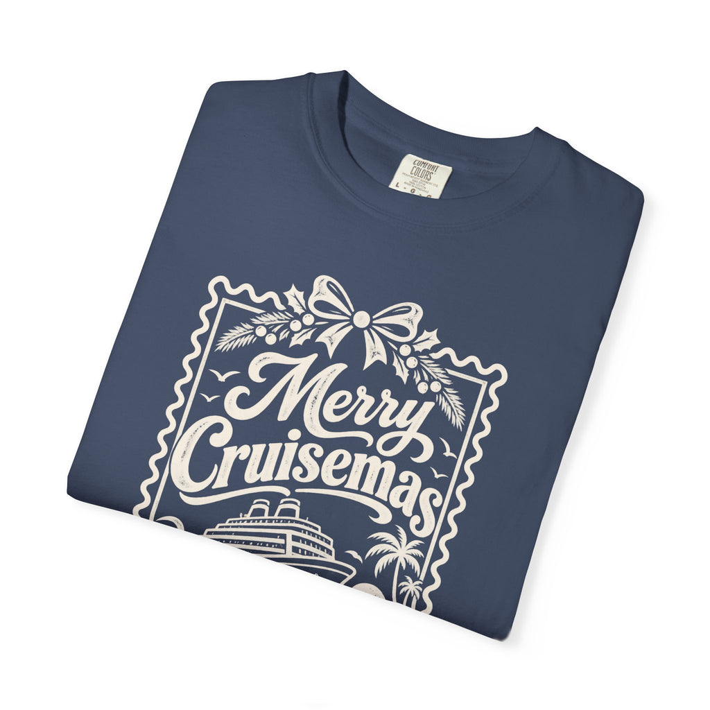 Custom Merry Cruisemas Stamp Christmas Cruise Shirt