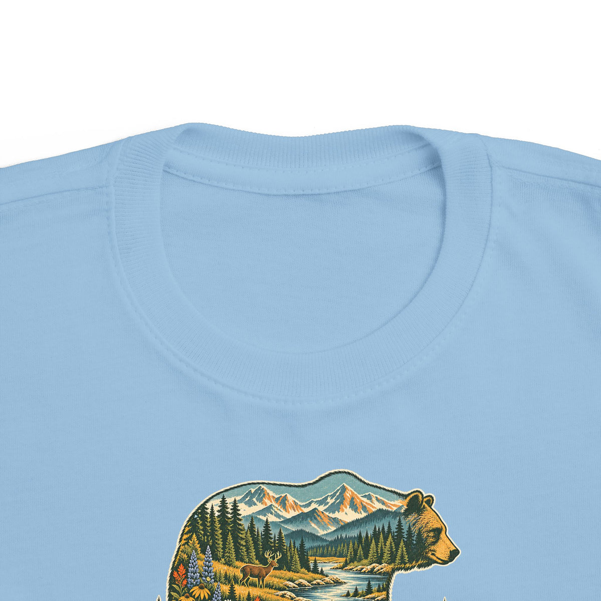 Custom Toddler National Park Bear Tee