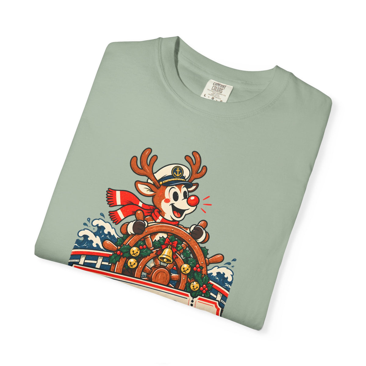 Custom Reindeer Captain Christmas Cruise Shirt