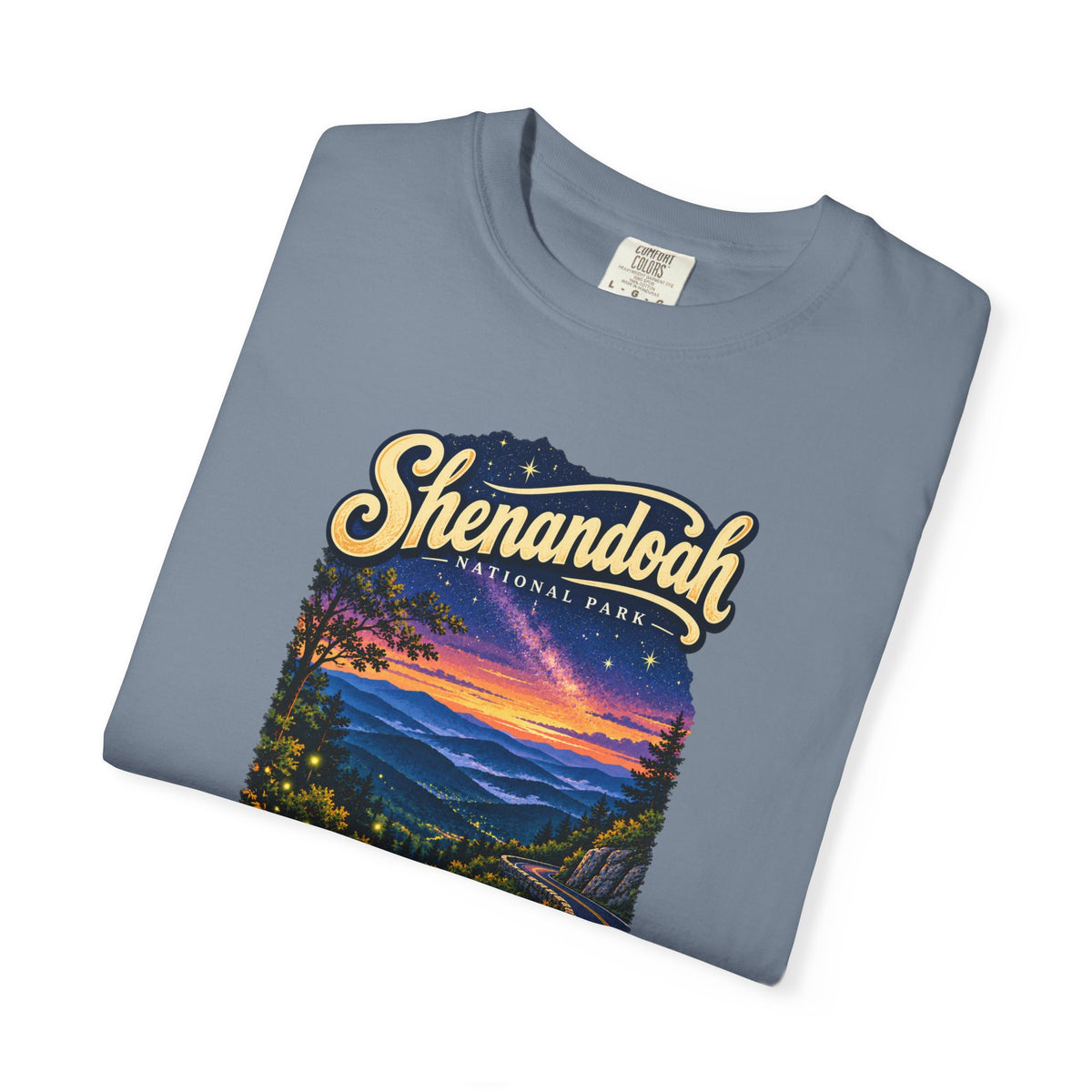 Custom Shenandoah National Park Skyline Drive Night Sky Shirt